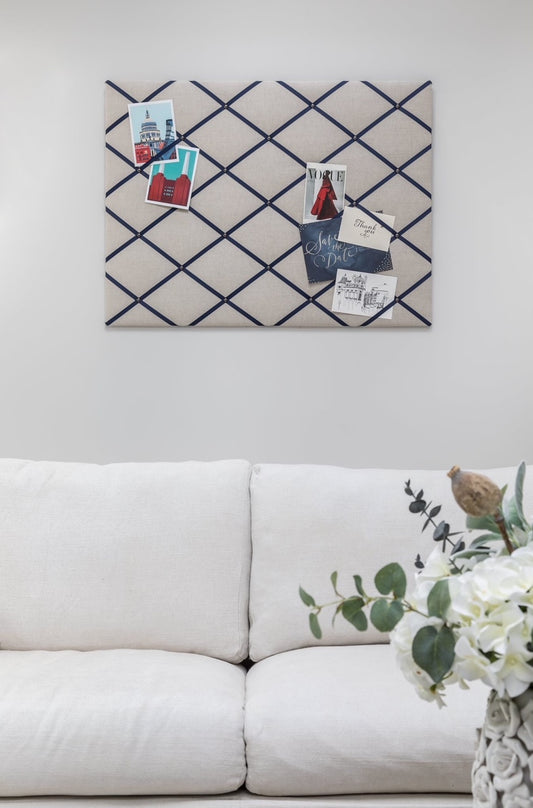 Linen Fabric Notice Board
