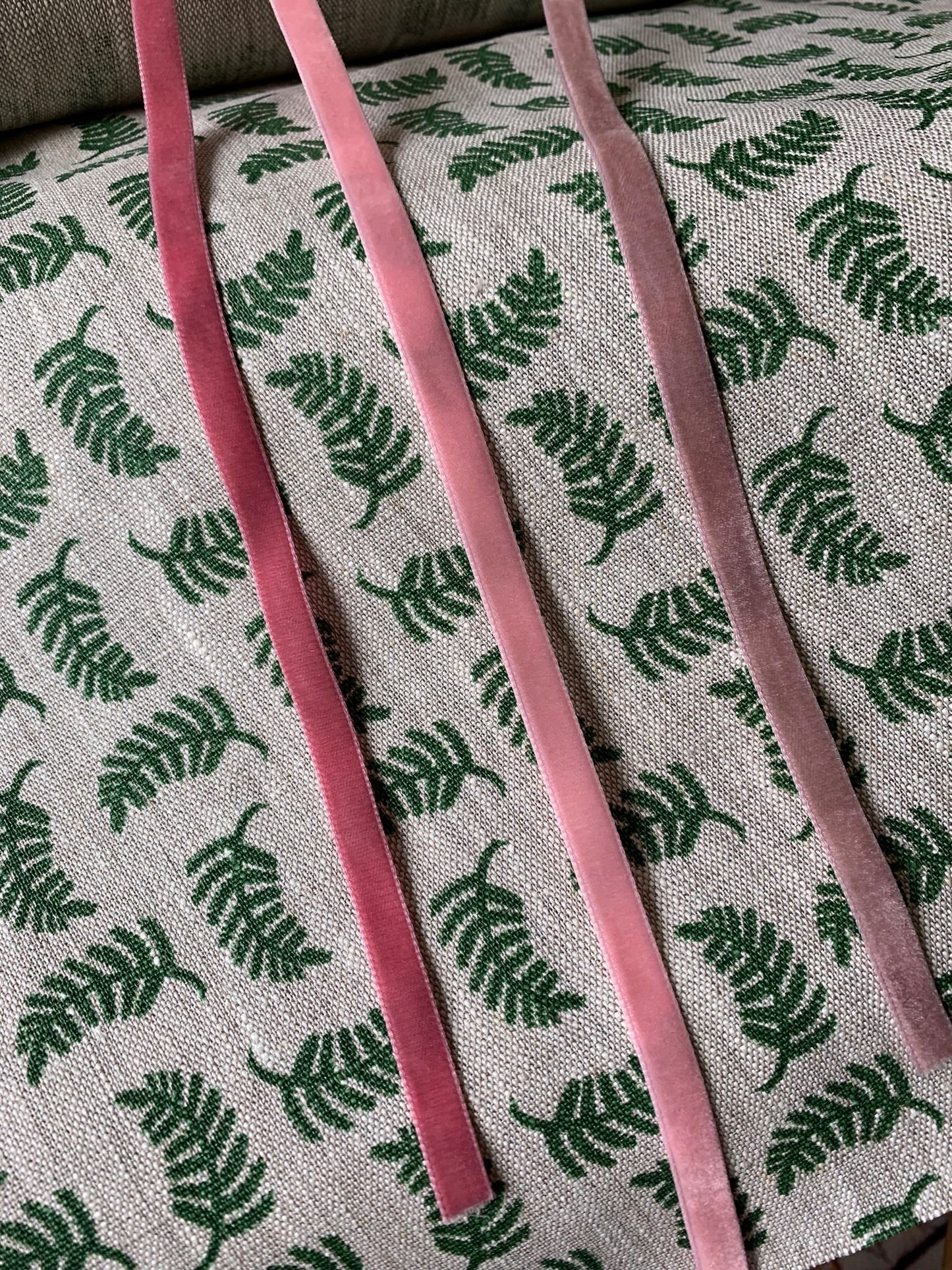 Box Green Achillea Foliage Fabric Notice Board