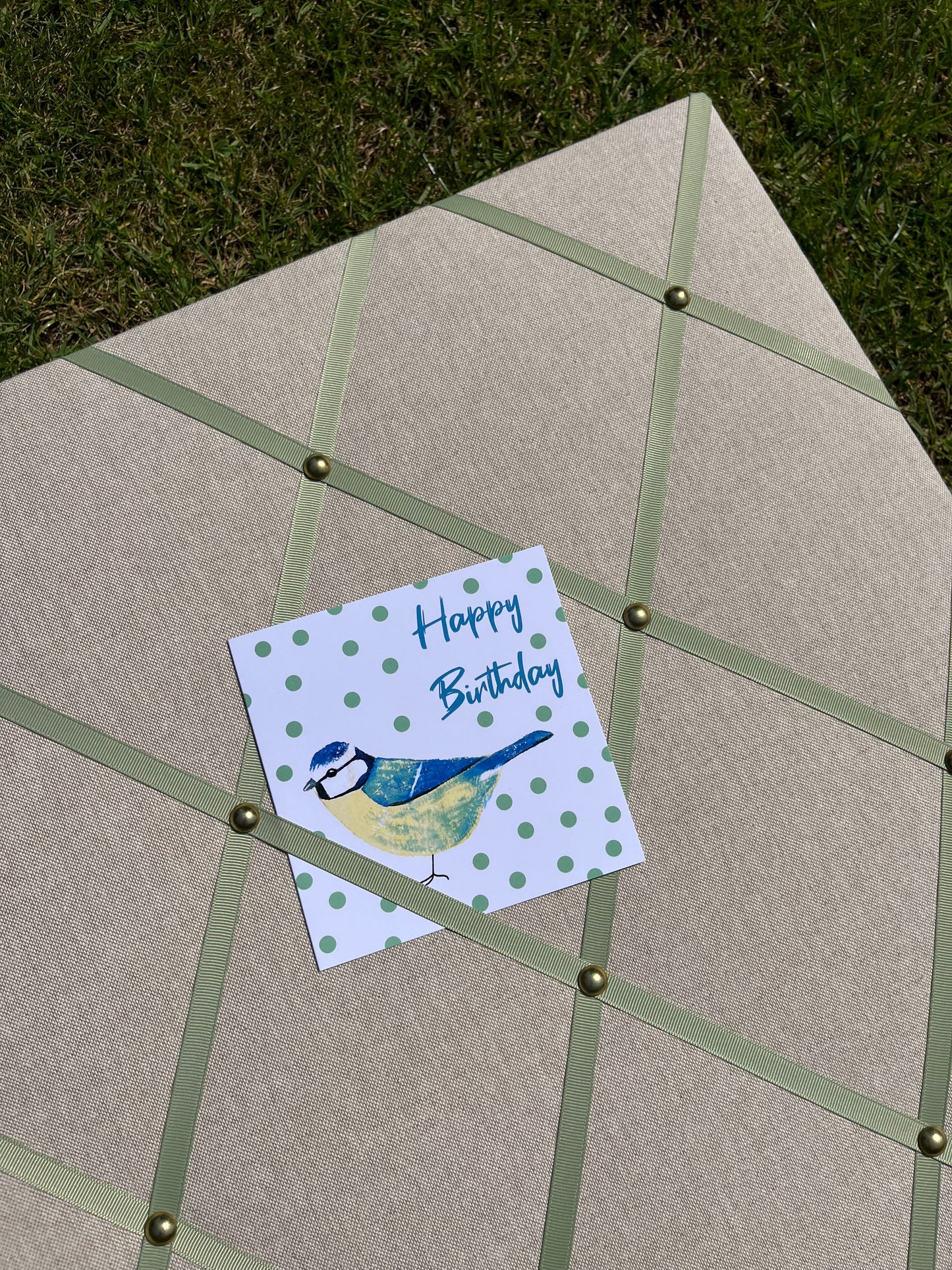 Linen Fabric Notice Board