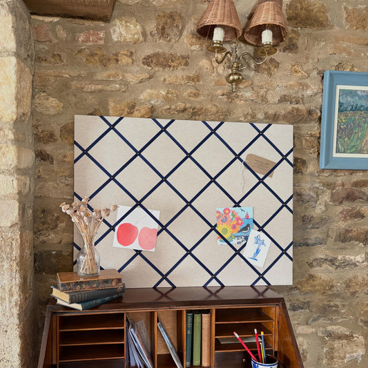 Linen Fabric Notice Board