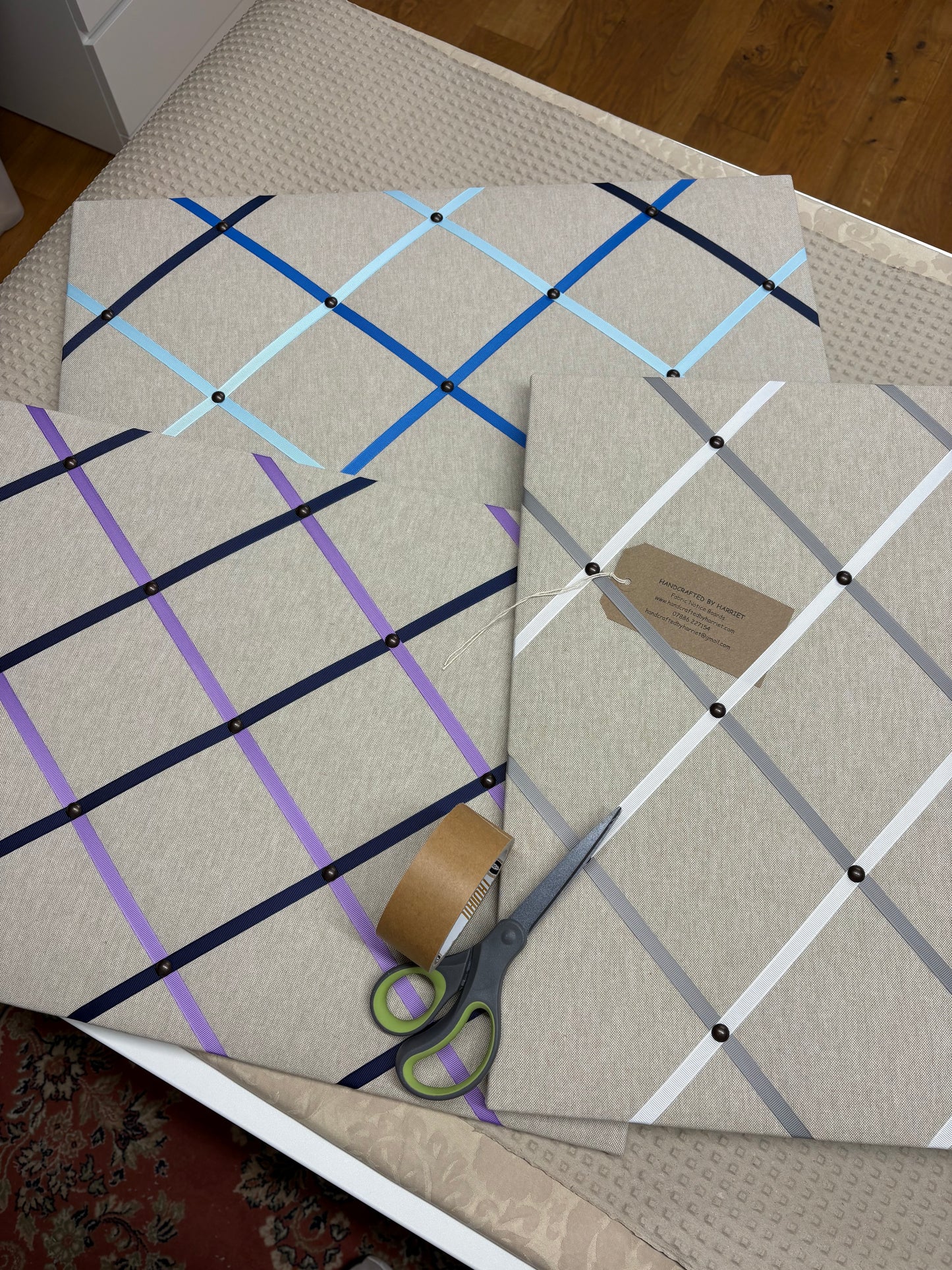 Linen Fabric Notice Board